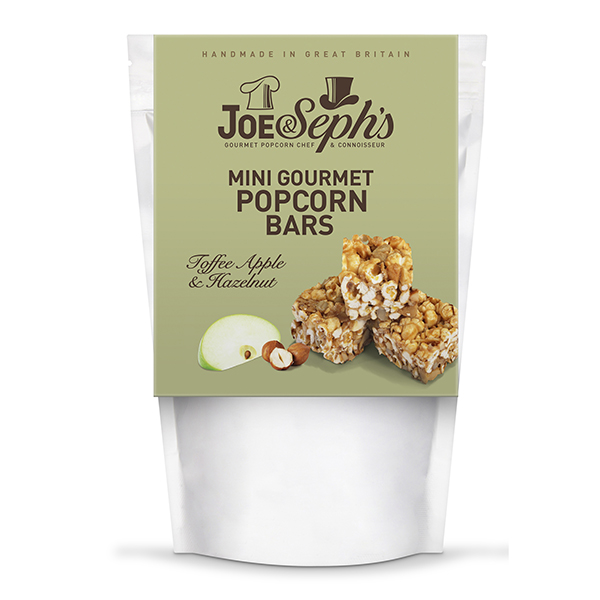 Apple & Hazelnut Mini Popcorn Bars