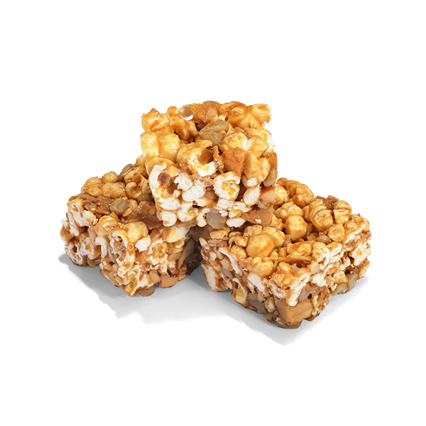 Coconut & Peanut Mini Popcorn Bars