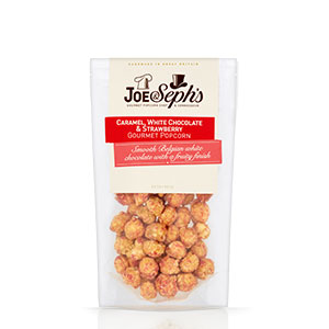 White Chocolate & Strawberry Popcorn Gourmet Popcorn