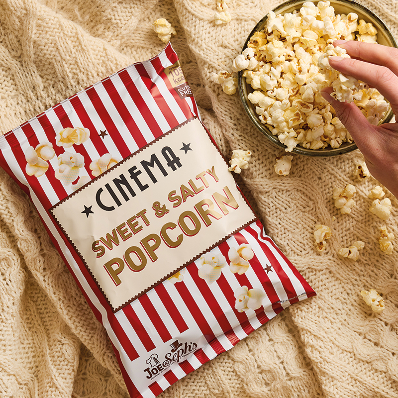 Cinema Sweet & Salty Popcorn 90g x12