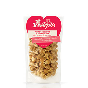 White Chocolate & Strawberry Popcorn Gourmet Popcorn