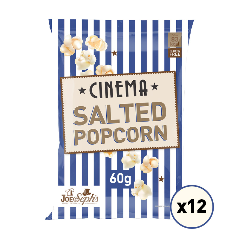 Cinema Salted Popcorn 60g x12