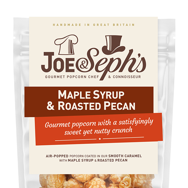 Maple Syrup & Roasted Pecan Popcorn