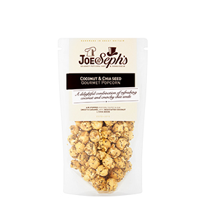 Coconut & Chia Seed Popcorn Gourmet Popcorn