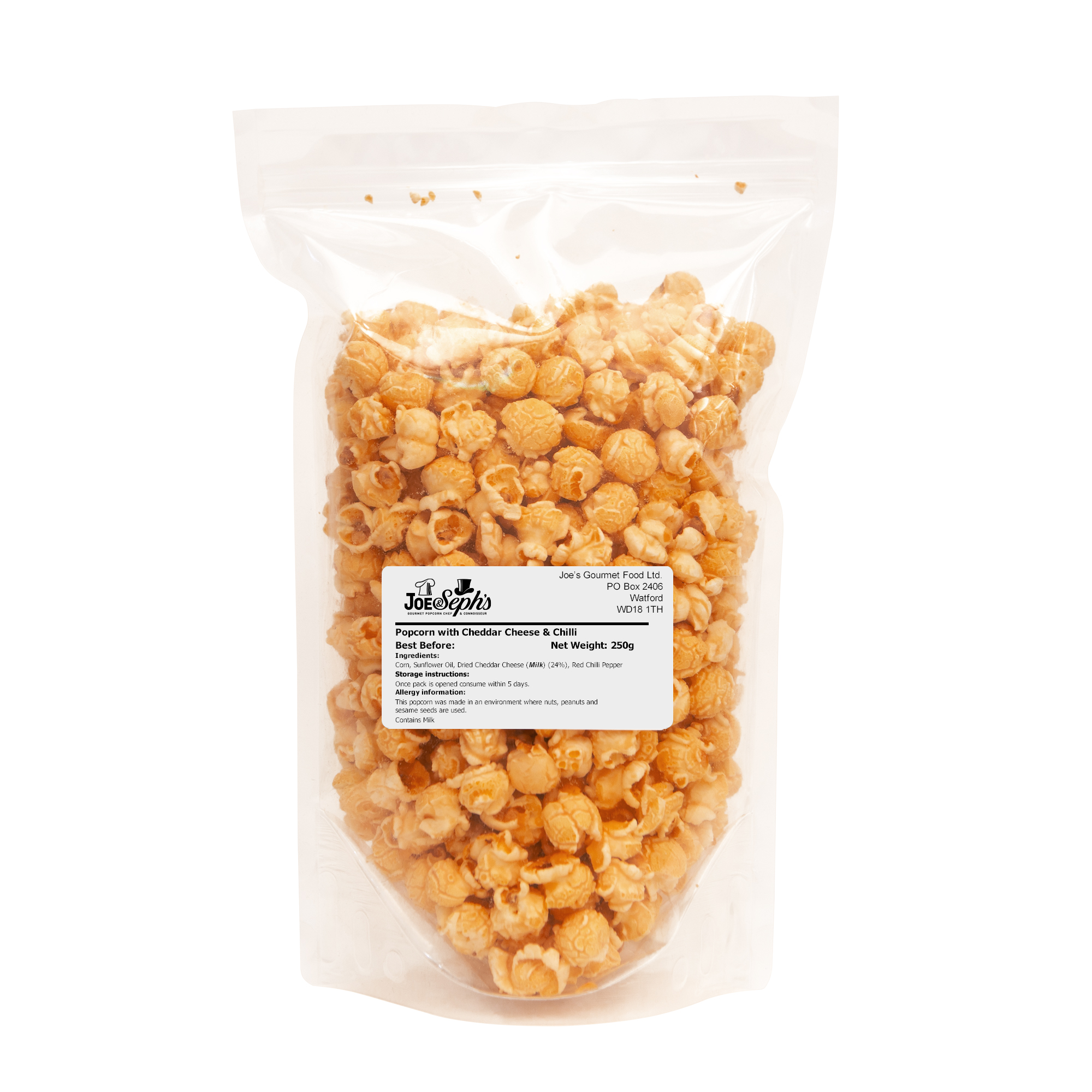 Cheddar Cheese & Chilli Popcorn