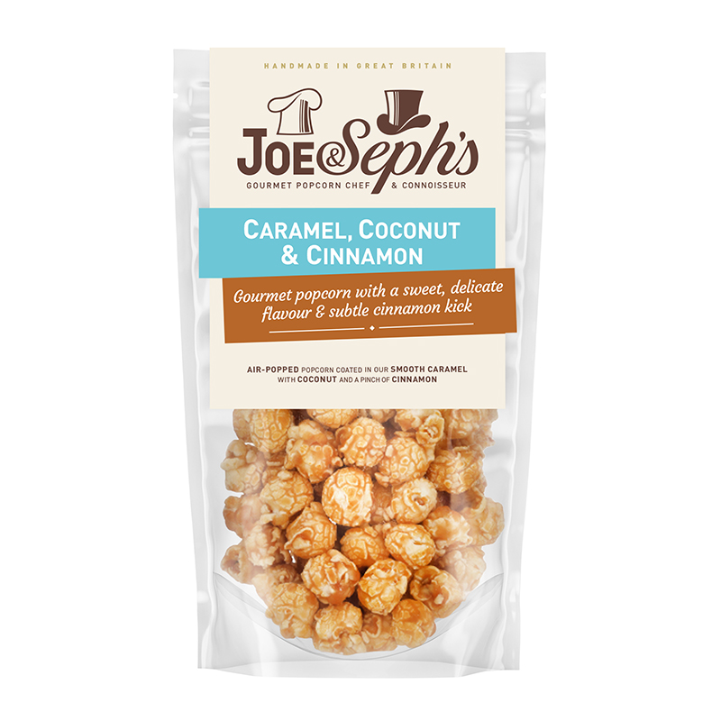 Caramel, Coconut & Cinnamon Popcorn Gourmet Popcorn