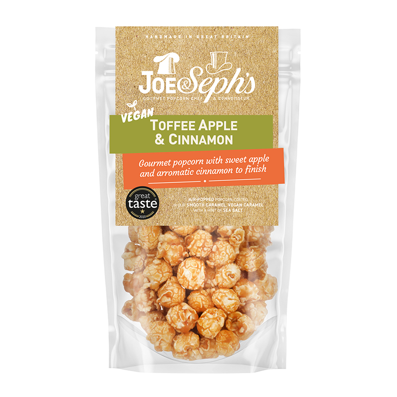 Vegan Toffee Apple & Cinnamon Gourmet Popcorn